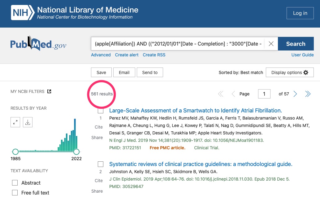 PubMed API - Online Help